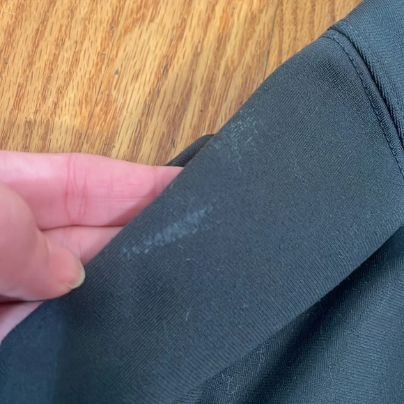 Nike dri-fit quarter zip fleece lined pullover shirt sweatshirt grey men’s s - Picture 7 of 7